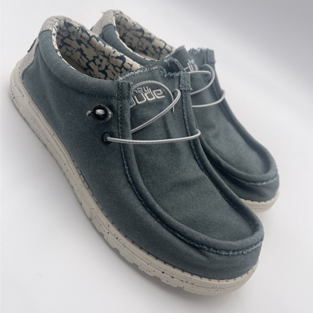 Hey Dude Wally Sox Slip On Shoes Men's US Size 12 Aqua Casual Loafers